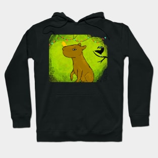 No stress capybara Hoodie